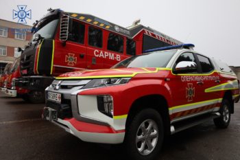 Рятувальники Харківщини отримали нову пожежно-рятувальну техніку